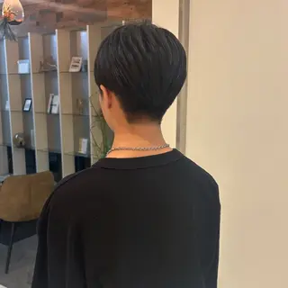 ショート メンズ ハイトーン/ 髪質改善/ヒロタリカのヘアスタイル