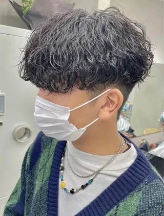 ショート パーマ メンズ SENTA✨メンズ パーマ✨fifth栄のヘアスタイル