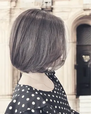 ミディアム ドライ カット✂️髪質改善のヘアスタイル