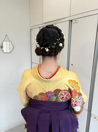 ヘアアレンジ 🫧松尾彩舞樹🫧 アレンジ/艶カラー✨のヘアスタイル