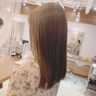セミロング 髪質改善特化 安東駿介のヘアスタイル