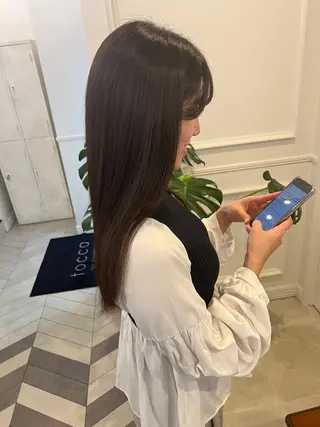 ロング 艶髪/韓国レイヤー イノウエヒロキのヘアスタイル