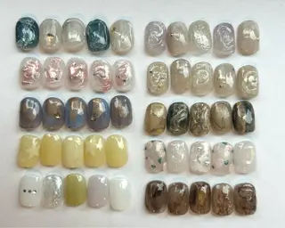 ネイル scré as Ételのネイルデザイン