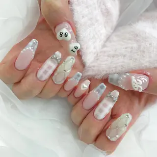 ロング ネイルJaol 池袋のネイルデザイン