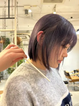 ショート じゅわっと暖色カラー 🍊Moemiのヘアスタイル