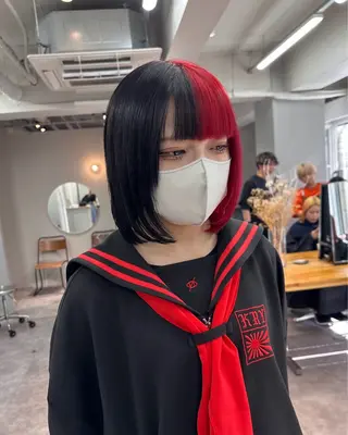 ミディアム ウルフ・ボブ モデル✵HARUTOのヘアスタイル