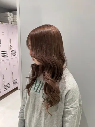 ロング カラー ヘアアレンジ kayo吉祥寺カラー モデル募集中✨のヘアスタイル