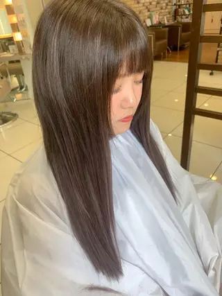 ロング カラー 羽エクステ🩷 🤍まき🤍のマツエク・マツパデザイン