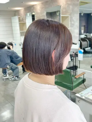 ショート 縮毛矯正✖髪質改善 仁木伸明のヘアスタイル
