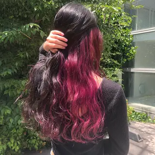 ロング カラー ゆう🫧 透明感/ハイトーンのヘアスタイル