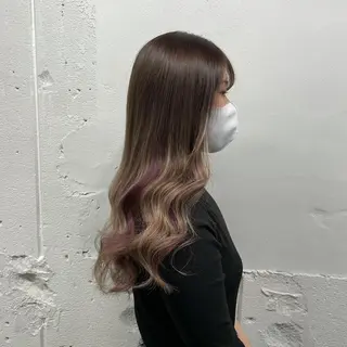 ロング カラー 🧡艶髪ちゅるん髪 🫧🧡YUKI❄️のヘアスタイル