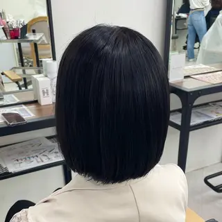 セミロング カラー パーマ ヘアアレンジ メンズ mona/ ストレートスタイル✨のヘアスタイル