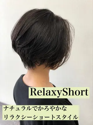 ショート カセヤ リョウのヘアスタイル