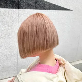 ショート GLOSS 心斎橋 山上のヘアスタイル