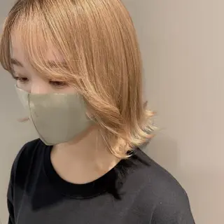 ショート カラー UMEDA FIGAROのヘアスタイル