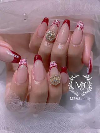 ネイル 長さだし専門店 M2　rikaのネイルデザイン