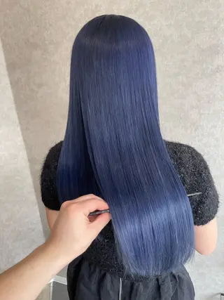 ロング カラー バレイヤージュ特化｜ Takuのヘアスタイル