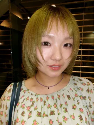 カラー デザインパーマ/ カット/nanaのヘアスタイル