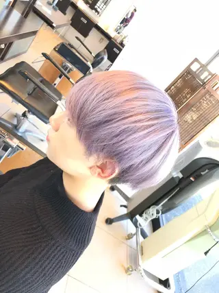 ロング カラー 手塚 亮汰のヘアスタイル