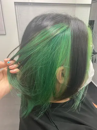 カラー 宇野 鈴花のヘアスタイル