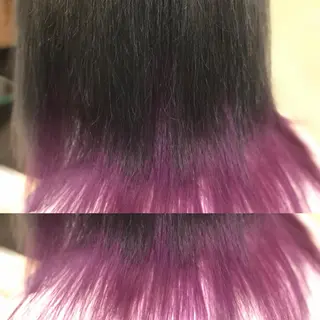 ミディアム 西村 雄二/エクステのヘアスタイル