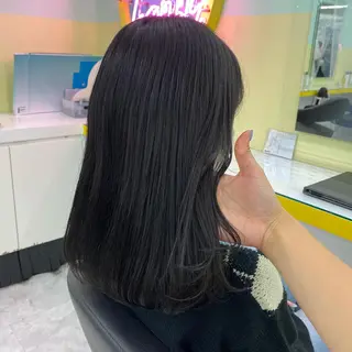 セミロング カラー ヘアアレンジ mai🍑暖色カラー /レイヤー💖のヘアスタイル