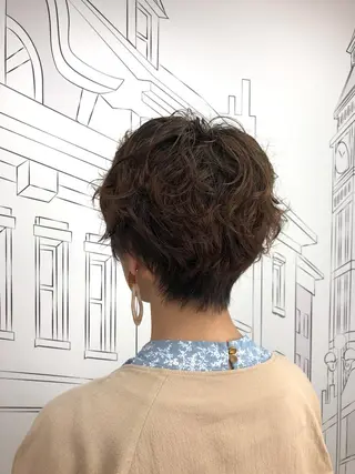 ショート 坪井 彰吾のヘアスタイル