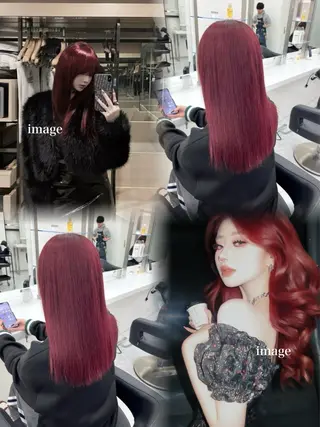 ロング カラー 上品モテヘア🩶 karen🩶のヘアスタイル