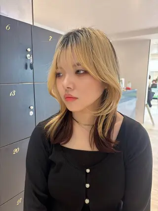 ミディアム EARTH富山婦中店 2026新卒20万〜のヘアスタイル