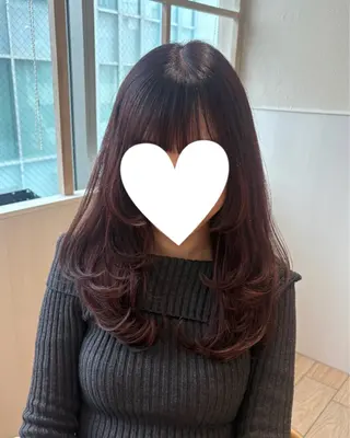 セミロング レイヤーカット✂️/ 新宿/Amiのヘアスタイル