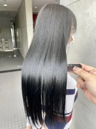 ロング 👑髪質改善カラー 中垣斗希のヘアスタイル