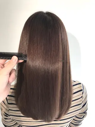 ロング カラー パーマ ヘアアレンジ 🥇髪質改善🥇 polon代表鵜澤のヘアスタイル