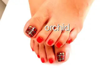 ネイル orchid ♡オーキッドのネイルデザイン