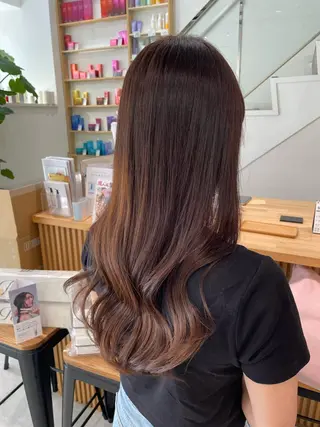 ロング カラー これた🧸ヘアメ職人 ♡髪質改善♡カラーのヘアスタイル