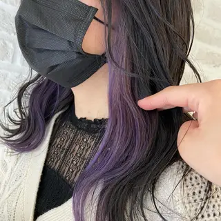 ロング カラー ヘアアレンジ 北岡 慶子 大宮駅西口徒歩3分のヘアスタイル