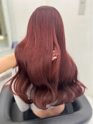 ロング カラー 透明感うる艶カラー 🤍MANAMIのヘアスタイル