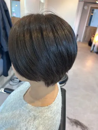 ショート TOSHIKI 透明感カラー🌈のヘアスタイル