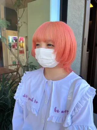 ショート カラー 手塚 亮汰のヘアスタイル