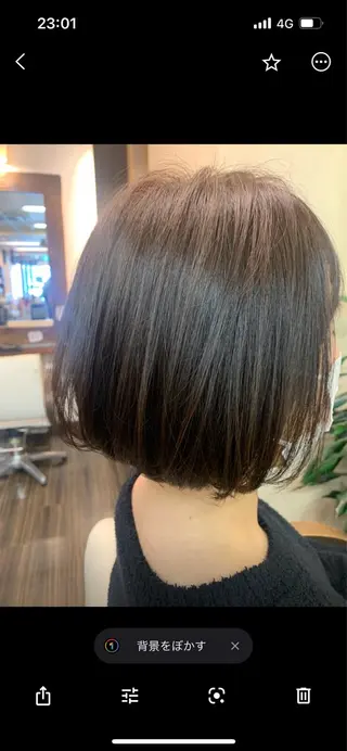 ミディアム 高松 歩のヘアスタイル
