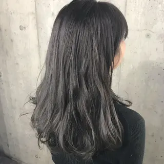 セミロング レイヤーカット/ ブリーチカラー/雅人のヘアスタイル