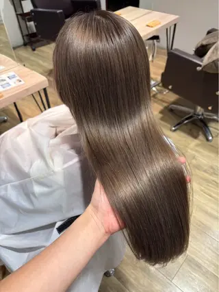 ロング 川畑 心子のヘアスタイル