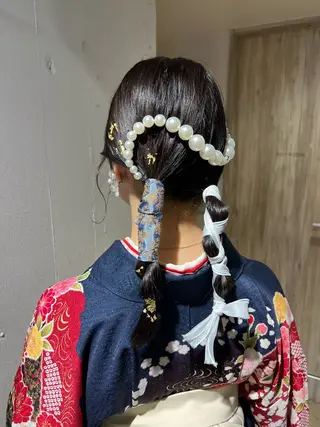 ロング ヘアアレンジ 🌷川崎/ボブ/ アレンジ/コトネ🌷のヘアスタイル