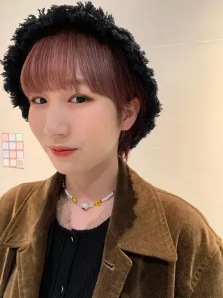 ショート カラー RISAKO レイヤーカット🎀のヘアスタイル