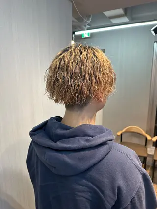 パーマ メンズ 🇺🇸大宮パーマ 波巻き/ツイスパのヘアスタイル