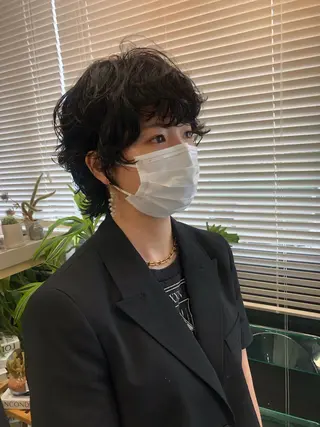 ショート パーマ kazuki iconのヘアスタイル