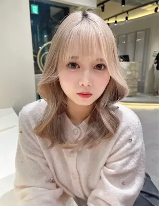 ロング カラー 縮毛矯正/髪質改善 🌟本郷壮一郎のヘアスタイル