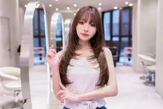 ロング カラー 韓国ヘア/レイヤー そーた/渋谷駅のヘアスタイル