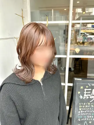 ミディアム カラー 宮澤弘一/大宮/ 髪質改善/完全個室のヘアスタイル