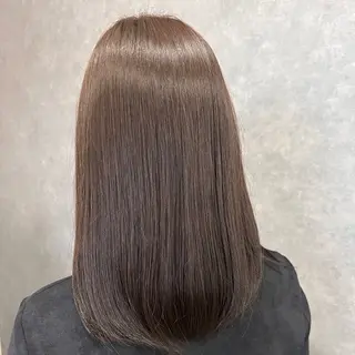 ミディアム カラー 高橋 優実のヘアスタイル