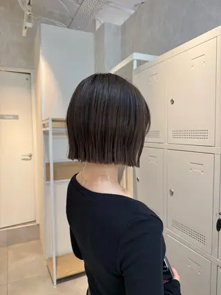ショート カラー 神戸ボブ✂️ ioe三宮/田 伸佳のヘアスタイル